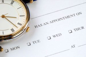 Appointment times